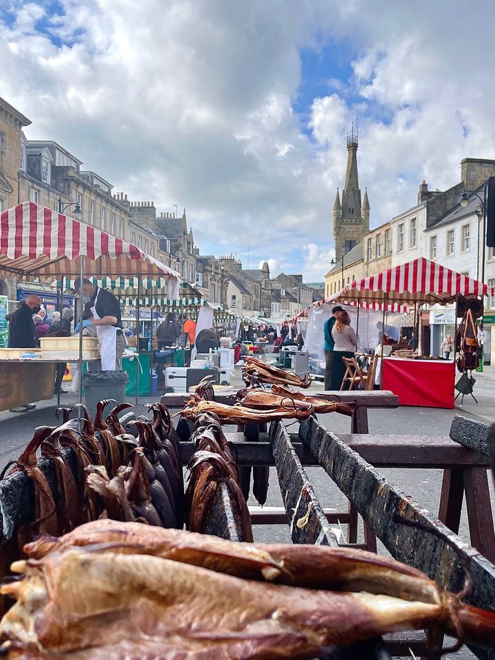 Fife Farmers Market, Crossgate, Cupar, KY15 5, United Kingdom, May 21