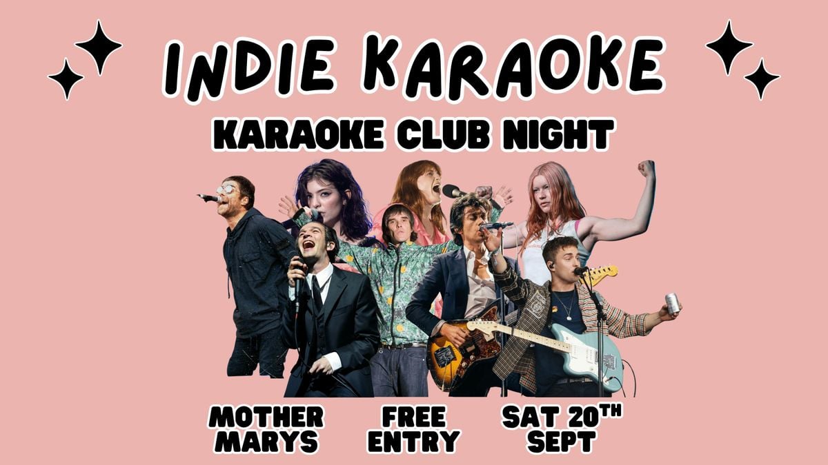 INDIE KARAOKE - Free Entry! , 20 September | Event in Manchester | AllEvents