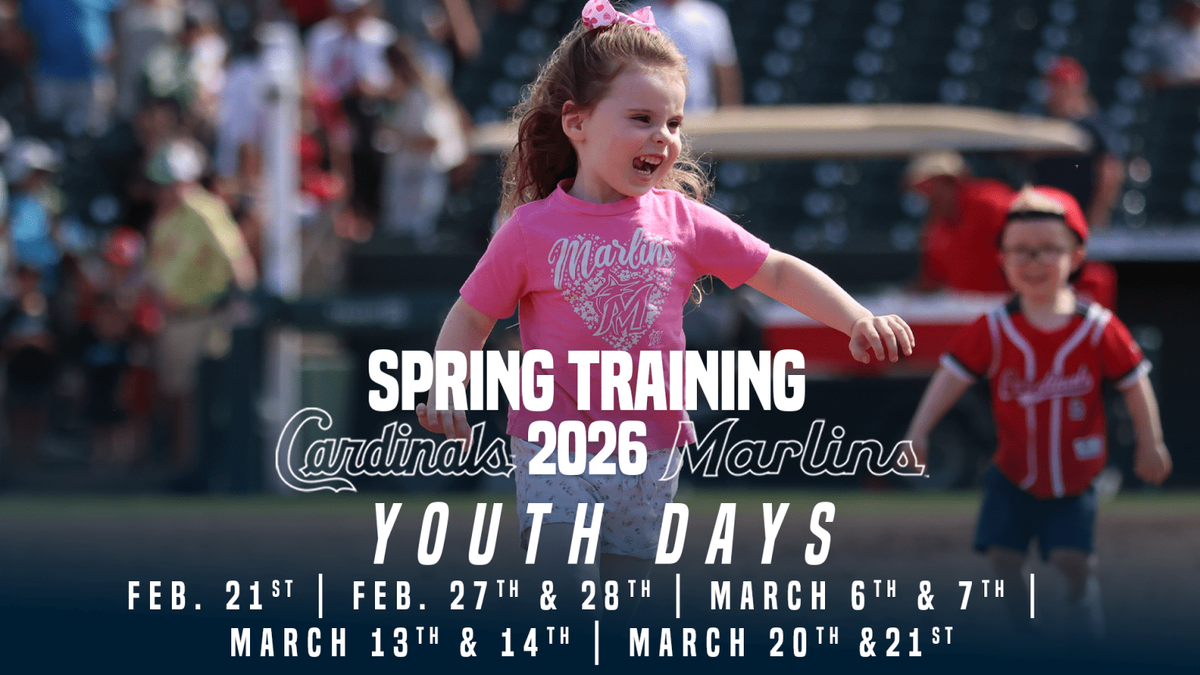 Spring Training - St Louis Cardinals at Miami Marlins at Roger Dean Stadium, 28 February | Event in Jupiter