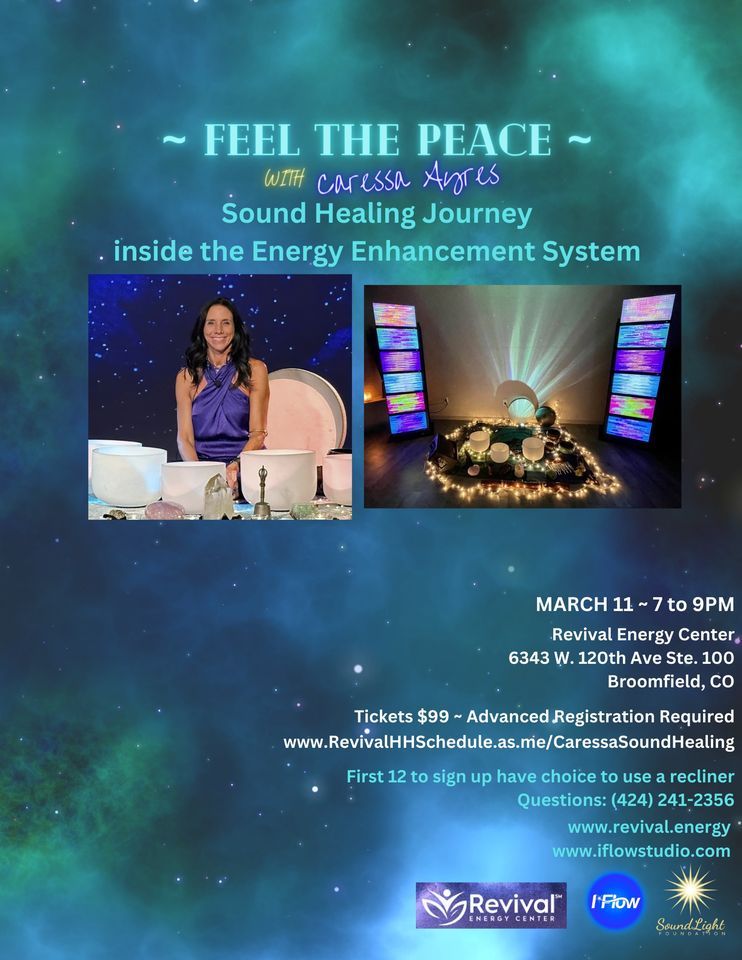 ~ FEEL THE PEACE ~ Sound Healing Journey inside the Energy Enhancement ...