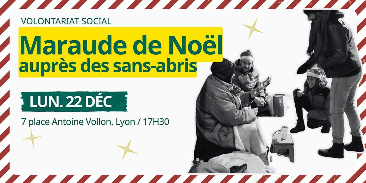 Maraude de Noël pour les Sans-Abris., 22 December | Event in Lyon | AllEvents