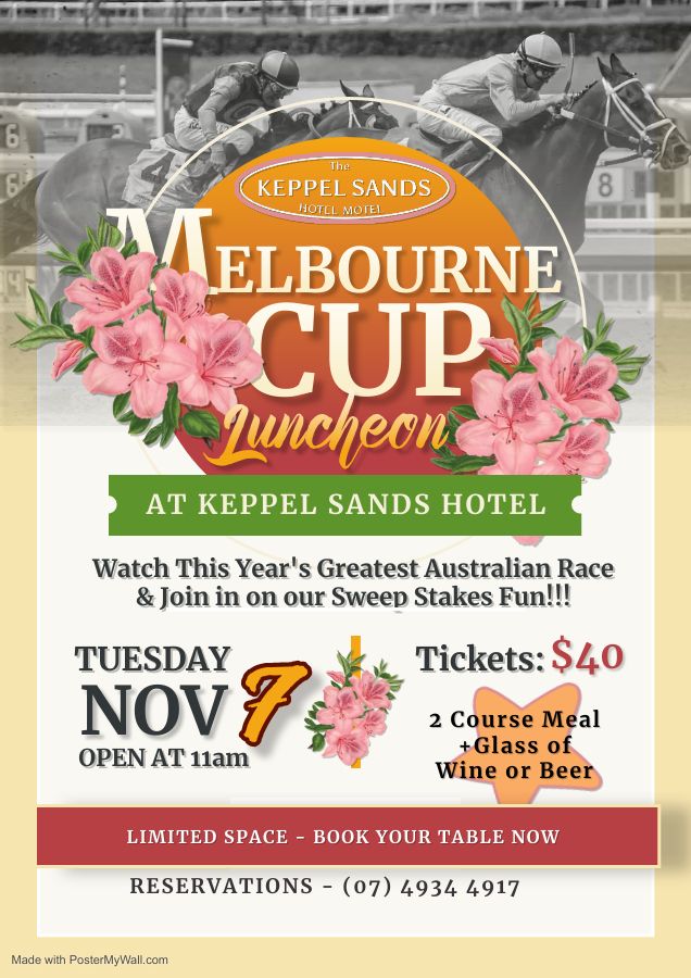 Melbourne Cup Luncheon Keppel Sands Hotel, Keppel Sands, Lakes Creek