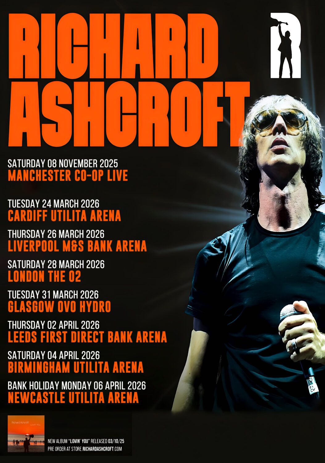 Richard Ashcroft Liverpool Tickets, 26 March | Event in Liverpool | AllEvents