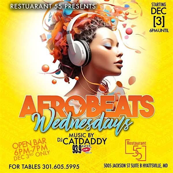 AFROBEATS WEDNESDAYS | Event in Hyattsville | AllEvents