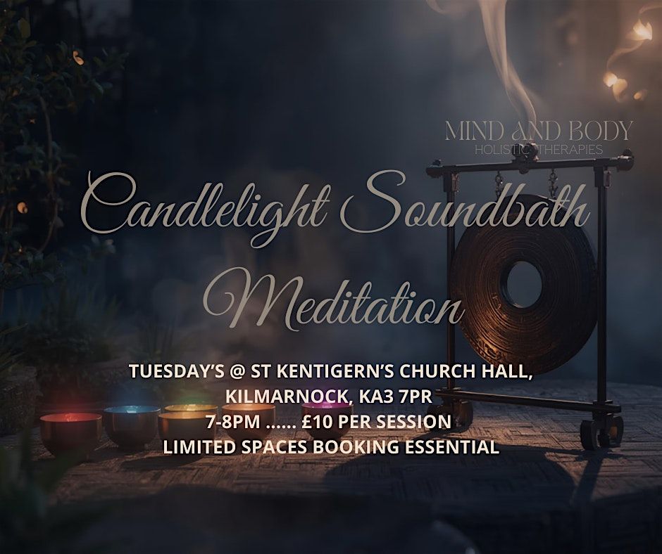 Candlelight Soundbath & Meditation | Event in Kilmarnock | AllEvents