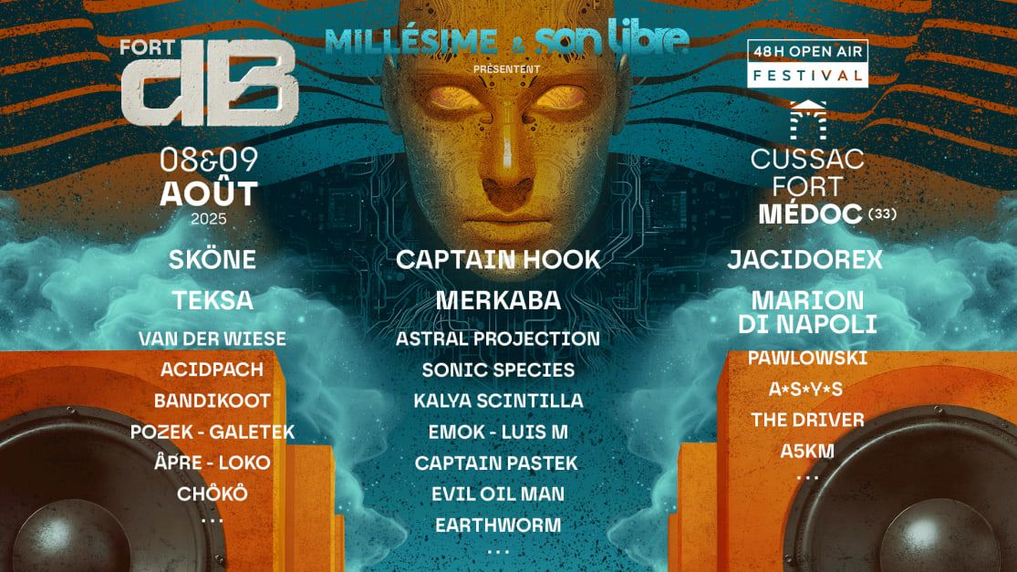 Fort Décibel Festival in Cussac-fort-médoc, 8 August | Event in Cussac-fort-médoc | AllEvents