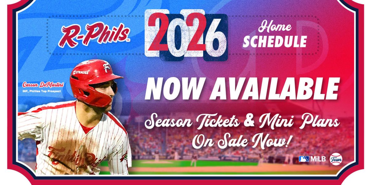 Reading Fightin Phils vs. Portland Sea Dogs, 9 June | Event in Reading | AllEvents