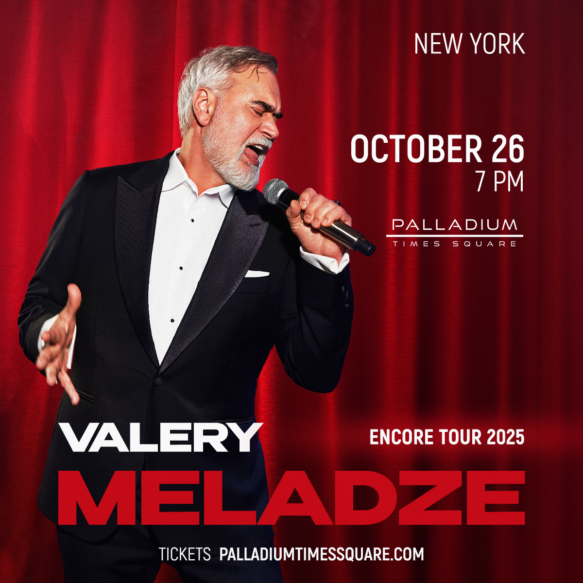 Valery Meladze at Centro Asturiano de Tampa, 1 October | Event in Tampa | AllEvents