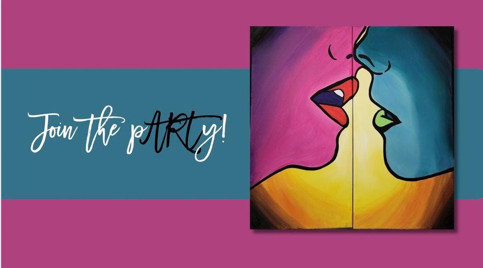 Kiss Me In Color Date Night Wine Design Fayetteville NC January