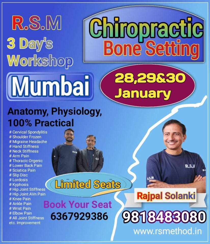 Chiropractic Bone Setting 3 Days Mumbai, Mira Road, Mumbai