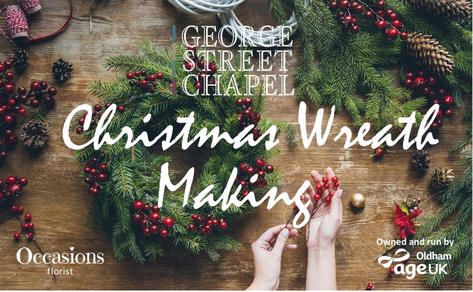 Christmas Wreath Making at Street Chapel, Street Chapel, Ashtonunderlyne, 5