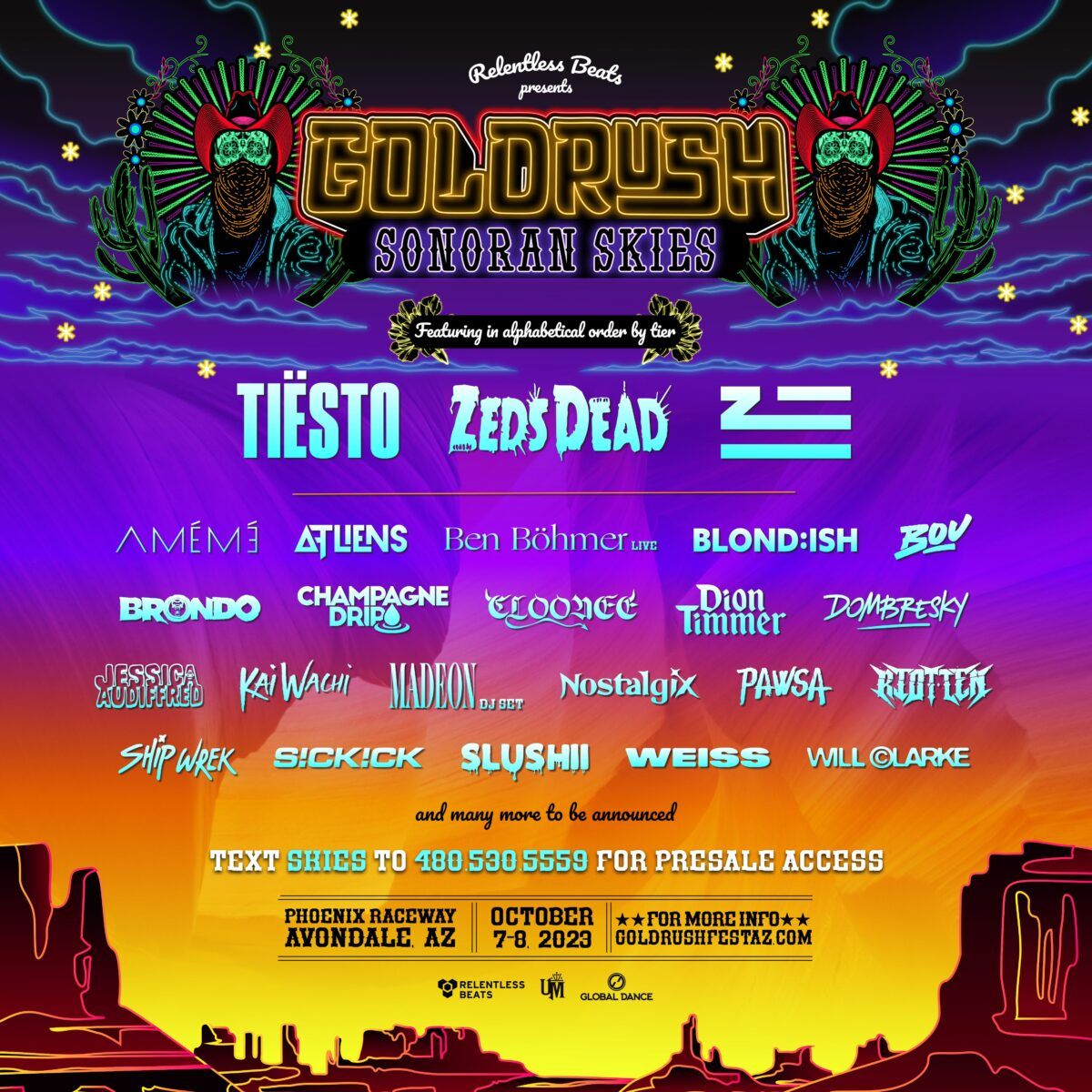 Goldrush Music Festival - Saturday at Rawhide Western Town and Event Center, 13 September | Event in Chandler