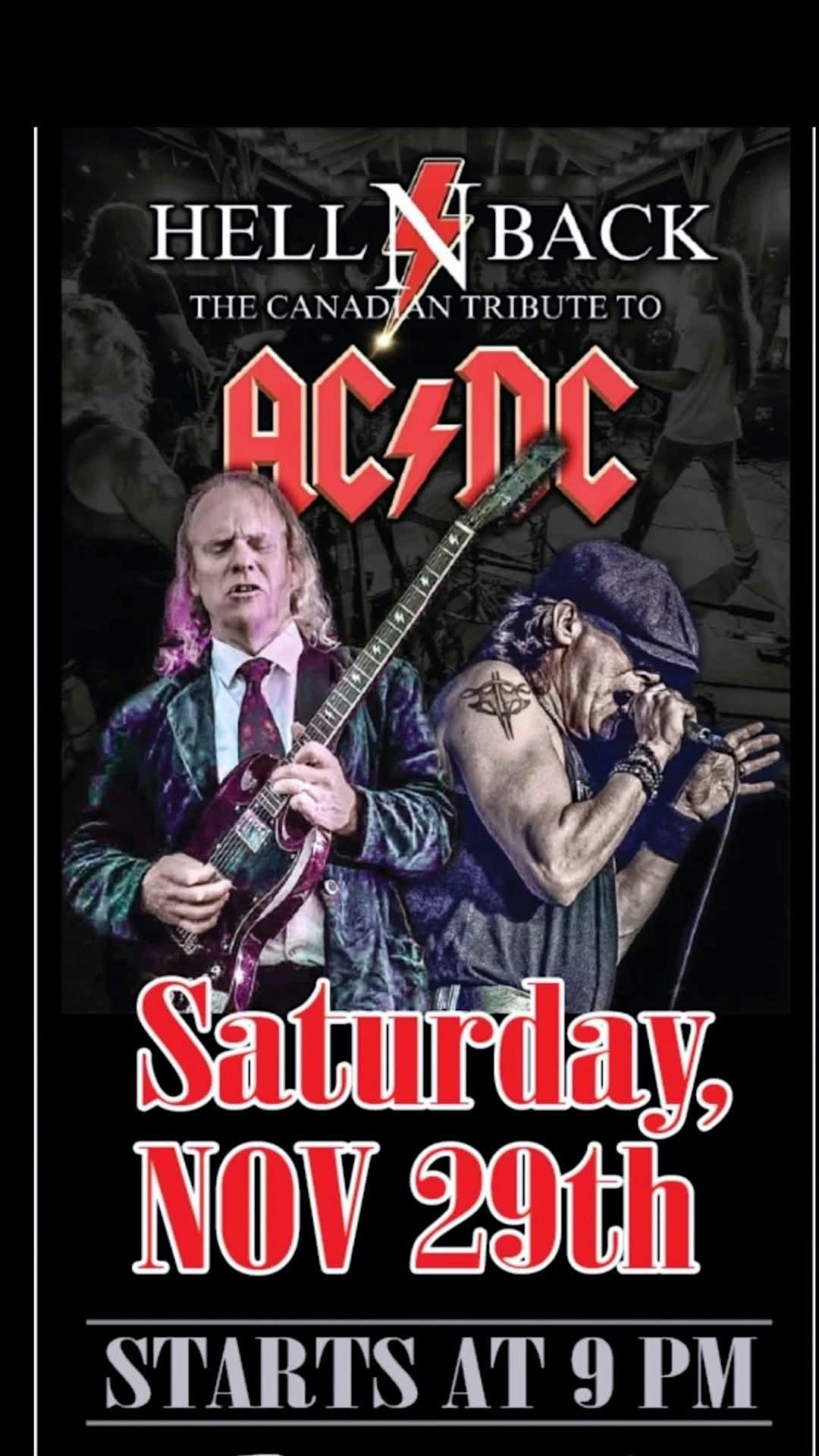AC/DC tribute "Hell n Back", 29 November | Event in London | AllEvents