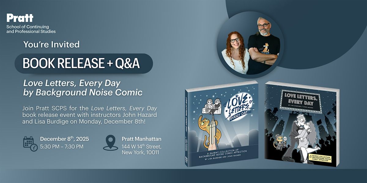Love Letters, Every Day Book Launch with John Hazard and Lisa Burdige, 8 December | Event in New York | AllEvents