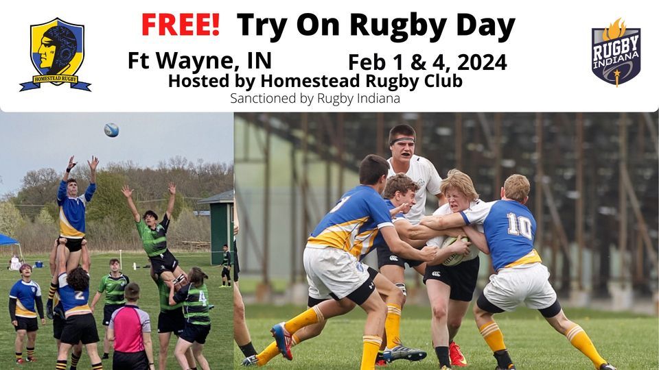 FREE Try On Rugby Day Ft Wayne, IN, Mad Apple Sports Performance