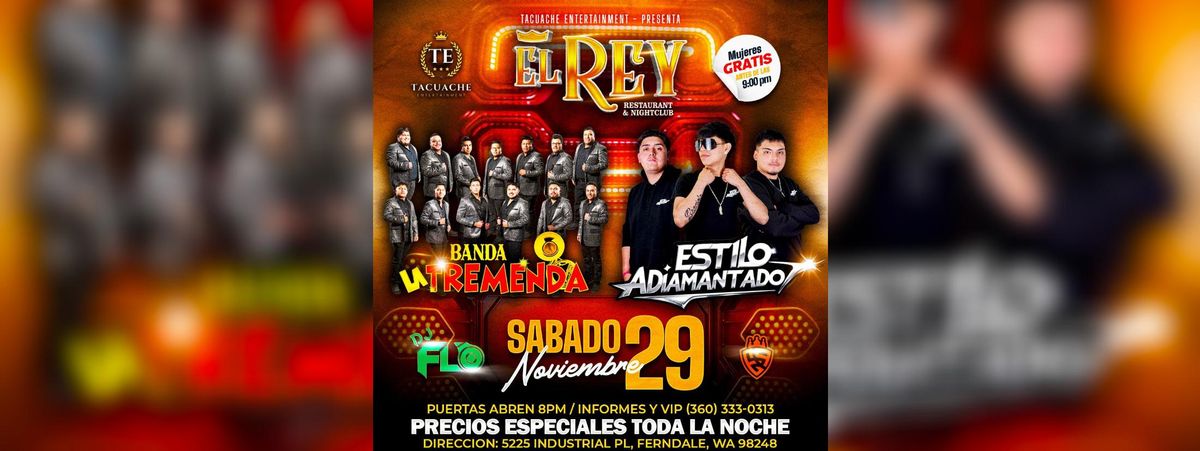 BANDA LA TREMENDA & ESTILO ADIAMANTADO, 29 November | Event in Ferndale | AllEvents