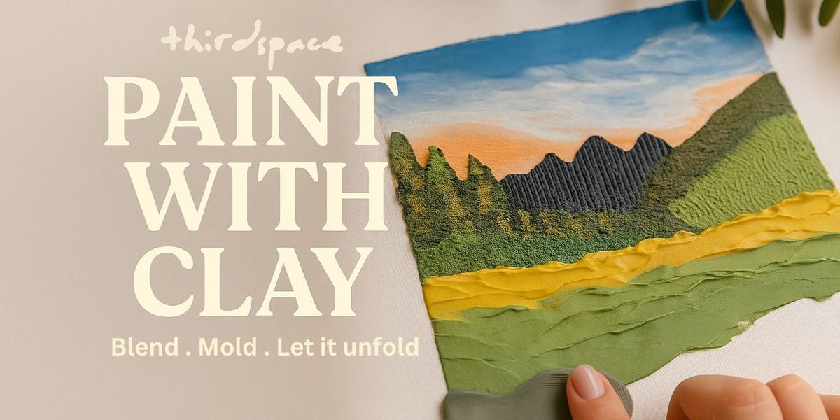 Paint With Clay Workshop, 2 August | Event in Hyderabad | AllEvents