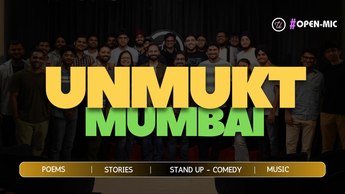 Unmukt&apos;s Mumbai Open Mic - Poetry, Storytelling &amp; More, 7 December | Event in Bhiwandi | AllEvents