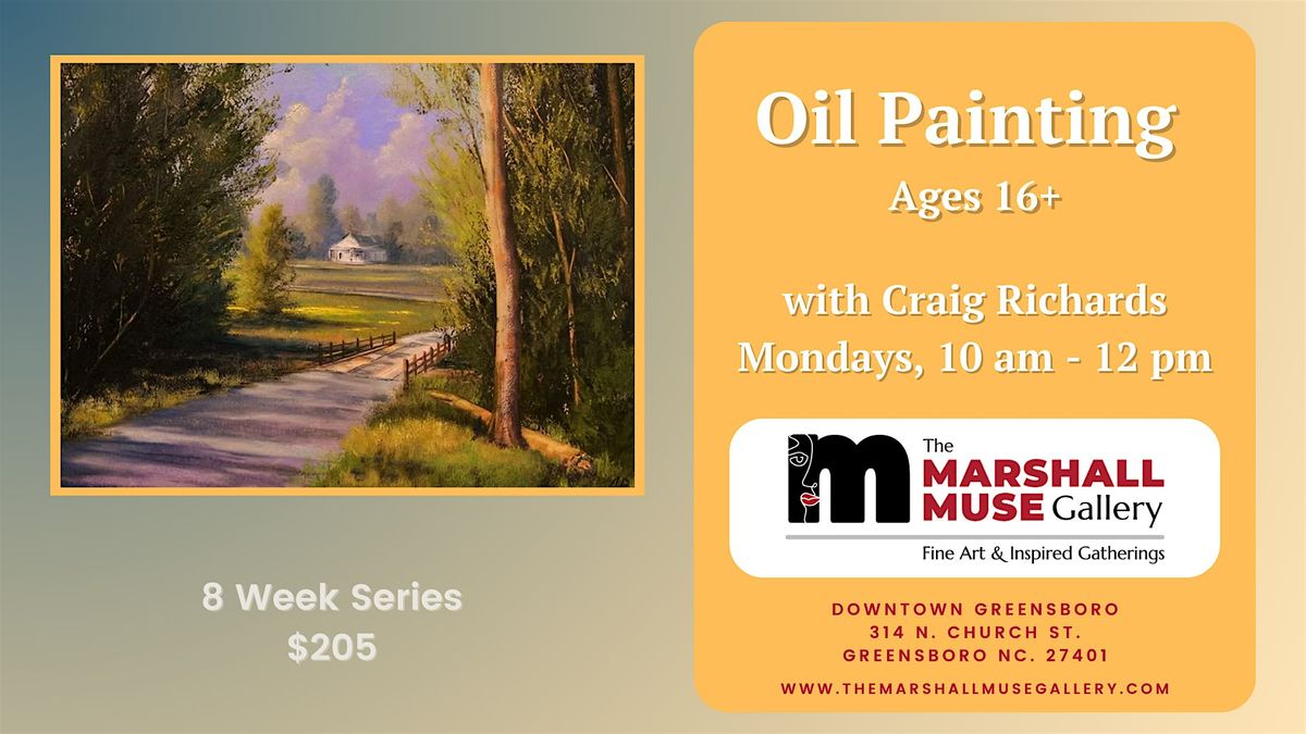 Adult Oil Painting with Craig Richards