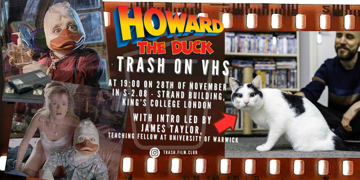 Howard The Duck (1986) - Trash on VHS, 28 November | Event in London | AllEvents