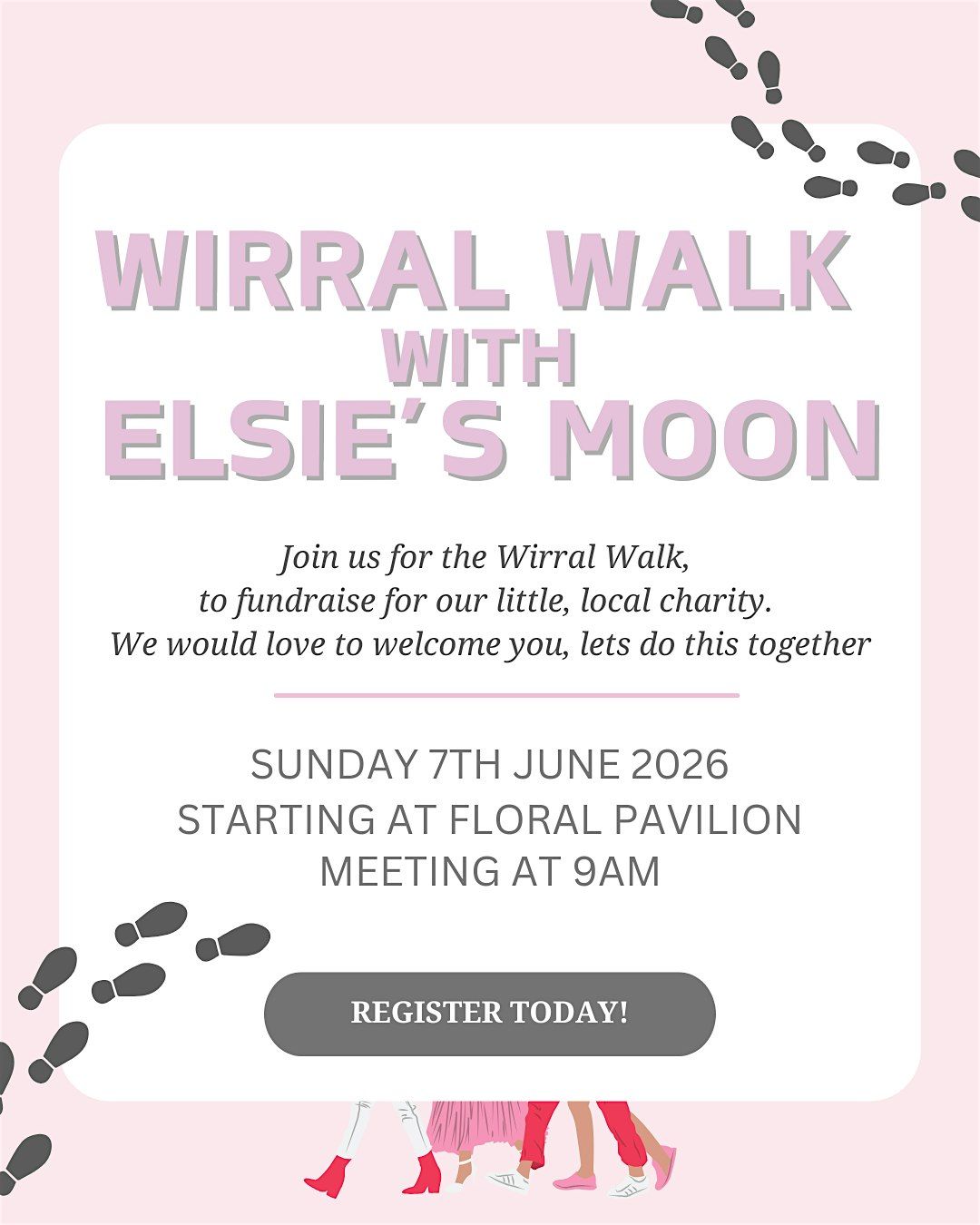 Elsie's Moon Fundraiser: Wirral Walk, 7 June | Event in Wallasey | AllEvents