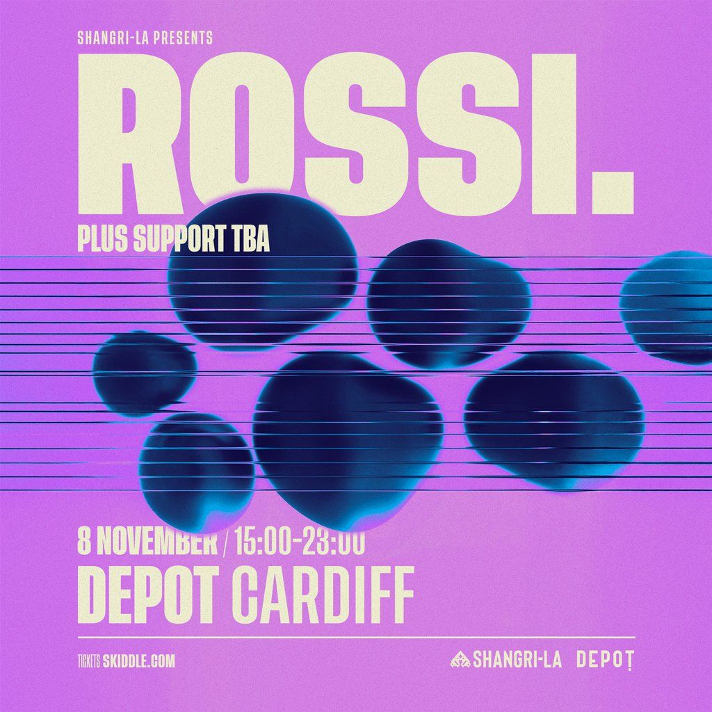 Shangri-La Presents: Rossi., 8 November | Event in Cardiff | AllEvents
