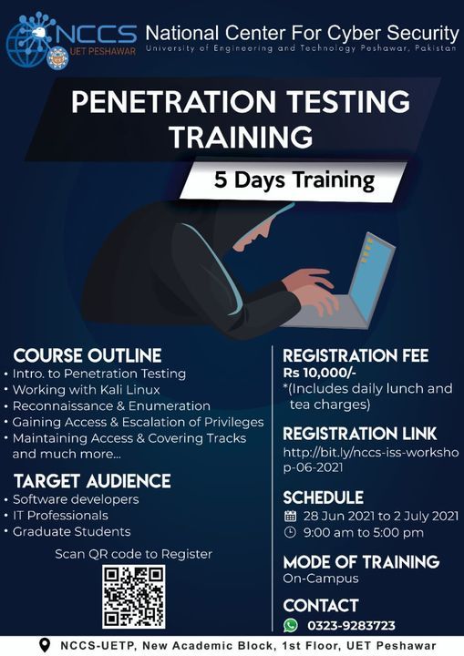 5 Days Testing Training University of Engineering