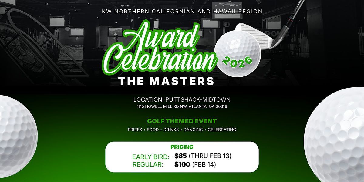 Awards Celebration 2026, Puttshack - Atlanta - Midtown, 23 February ...