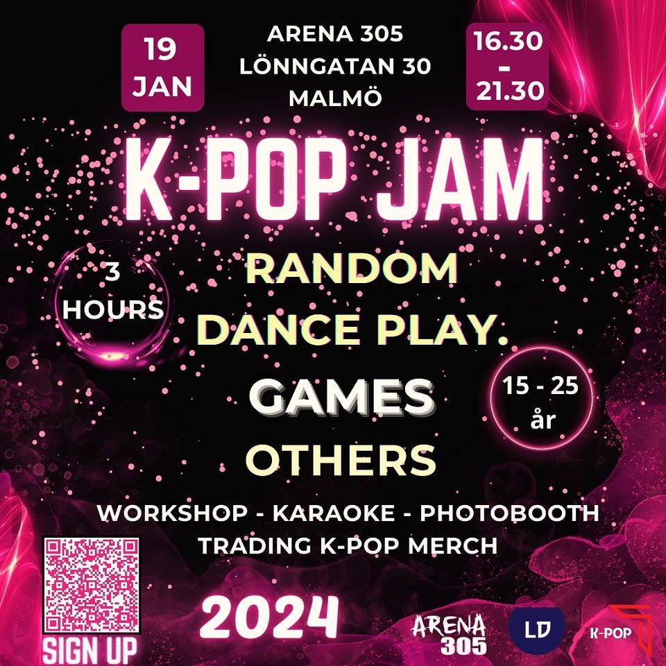 K-POP JAM, Arena 305, Malmö, January 19 2024 | AllEvents.in