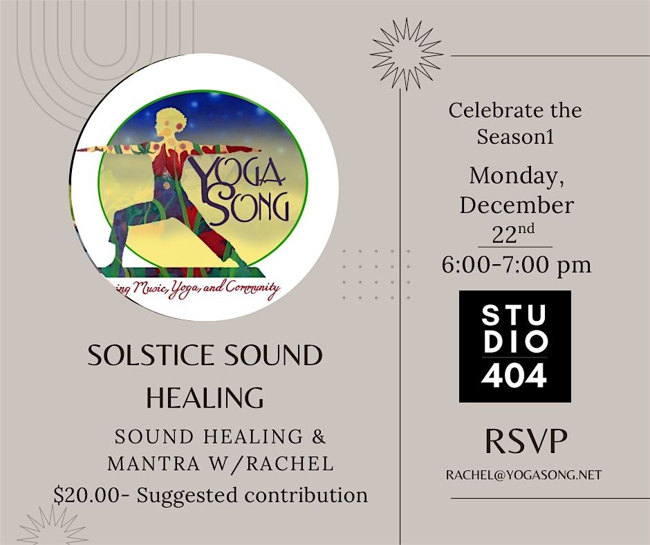 Sound Healing for the Solstice, 22 December | Event in Johnstown | AllEvents