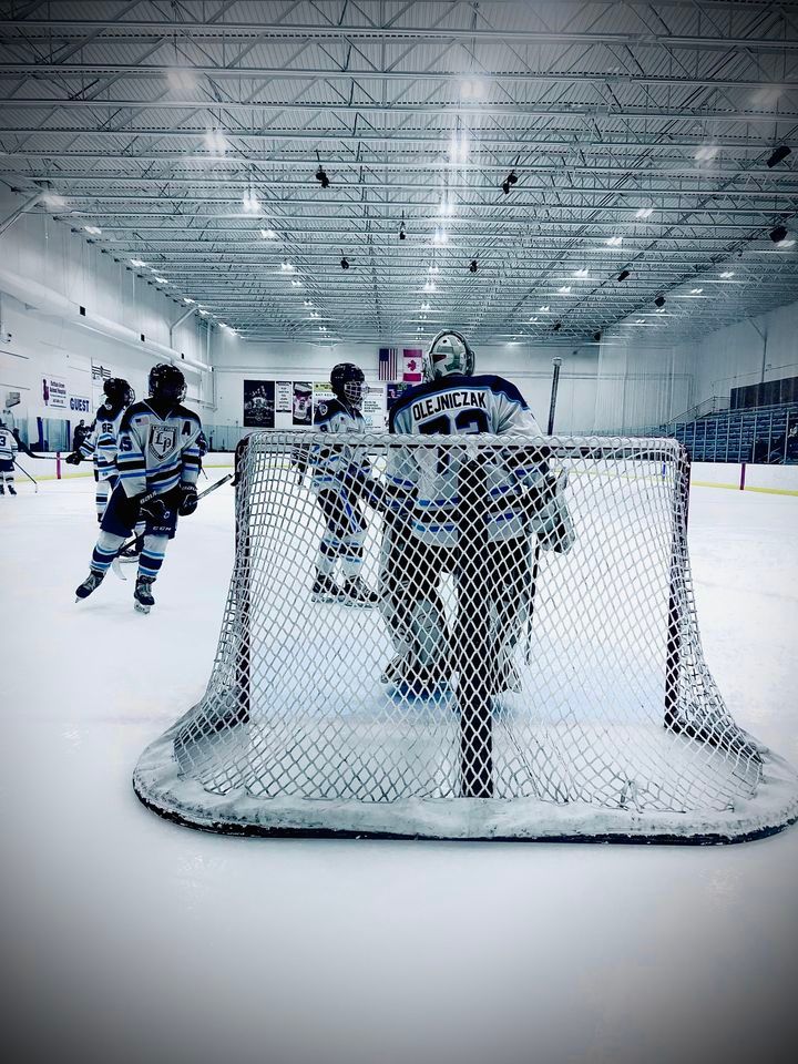 Lancers vs. Warren Blue Out Game!, West Meadows Ice Arena, Rolling Meadows, January 20 2024
