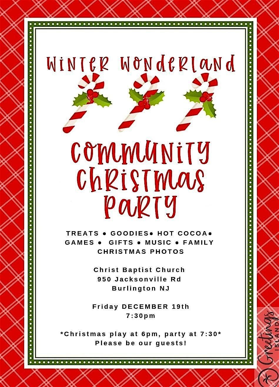 Winter Wonderland FREE Community Christmas Party!, 19 December | Event in Burlington | AllEvents