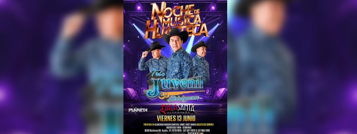 TRIO JUVENIL HIDALGUENSE, 13 June | Event in Austin | AllEvents