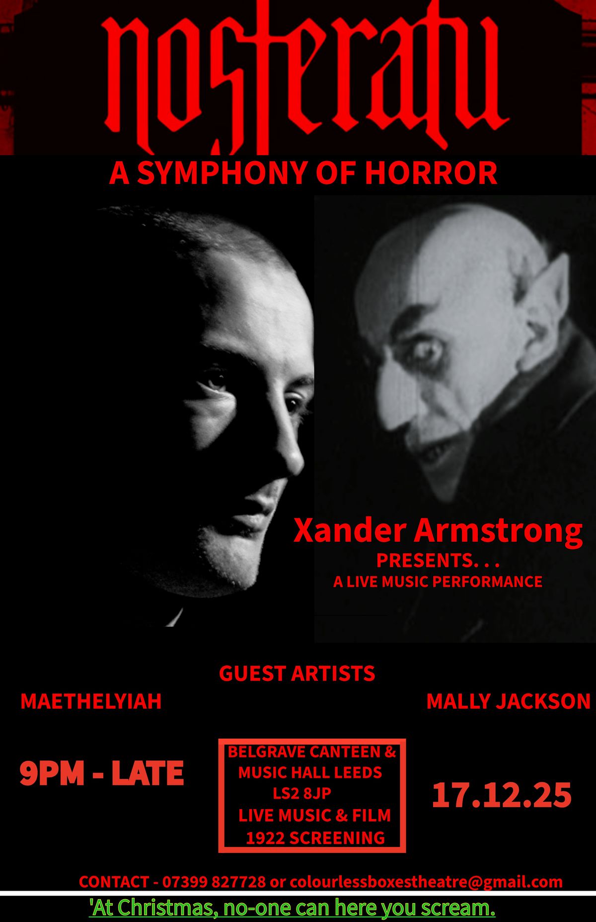 Nosferatu A Symphony Of Horror, 17 December | Event in Leeds | AllEvents