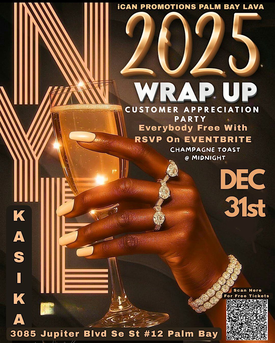 2025 WRAP UP CUSTOMER APPRECIATION PARTY, 31 December | Event in Palm Bay | AllEvents