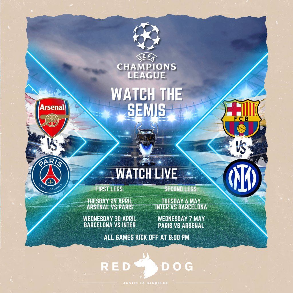Barcelona v Inter Champions League Semi-final 1st Leg | Event in Nottingham | AllEvents