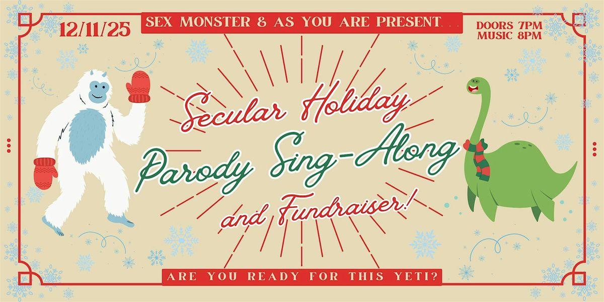 Secular Holiday Parody Sing-Along (and Fundraiser), 11 December | Event in Washington | AllEvents