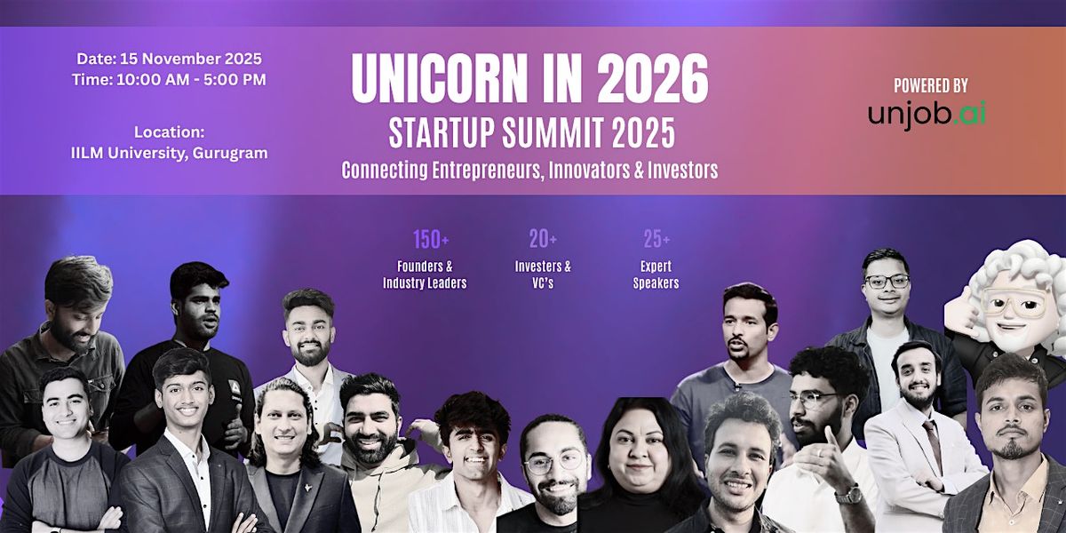 STARTUP SUMMIT 2025 | Event in Gurugram | AllEvents