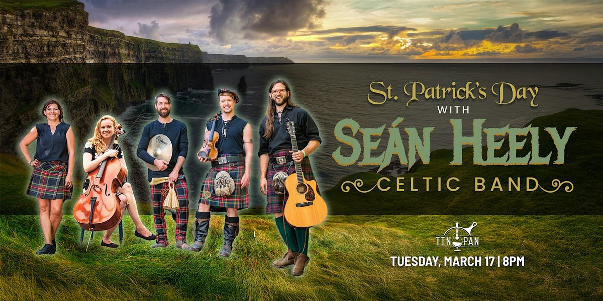 St. Patrick’s Day with Seán Heely Celtic Band, 17 March | Event in Richmond | AllEvents