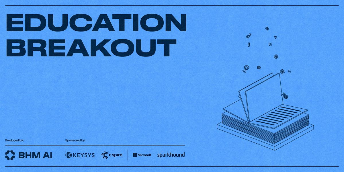 Event artwork for AI in Education: Birmingham AI Breakout — October 2026