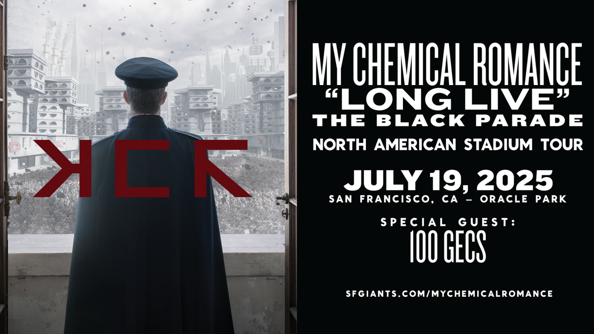My Chemical Romance with 100 gecs, 20 July | Event in San Francisco | AllEvents