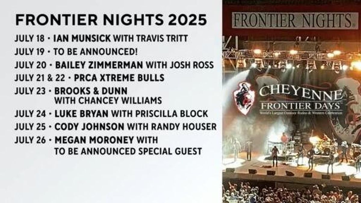Cheyenne Frontier Nights with Luke Bryan and Priscilla Block, 25 July | Event in Cheyenne | AllEvents