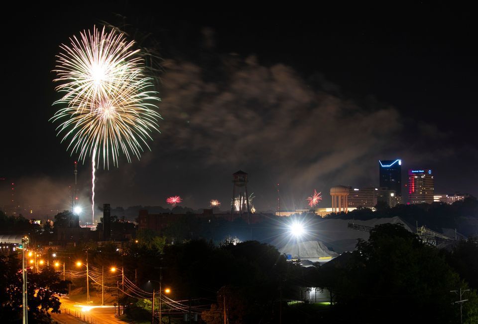 Lexington Fourth of July Fireworks, Downtown Lexington, July 5 2022