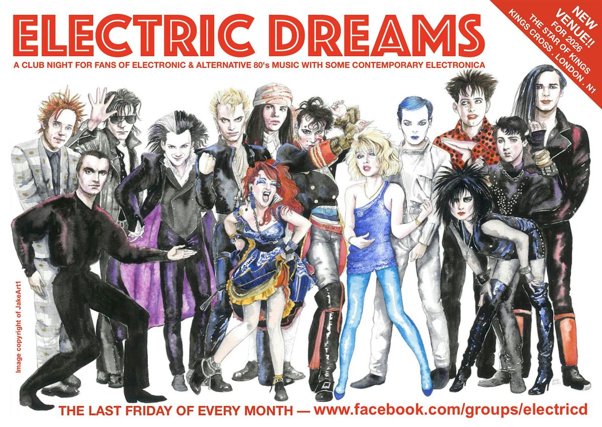 ELECTRIC DREAMS (Electronic & Alternative club), 30 January | Event in London | AllEvents
