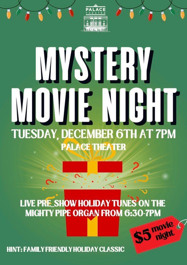 Mystery Christmas Movie, Hilo Palace Theater, December 6 2022