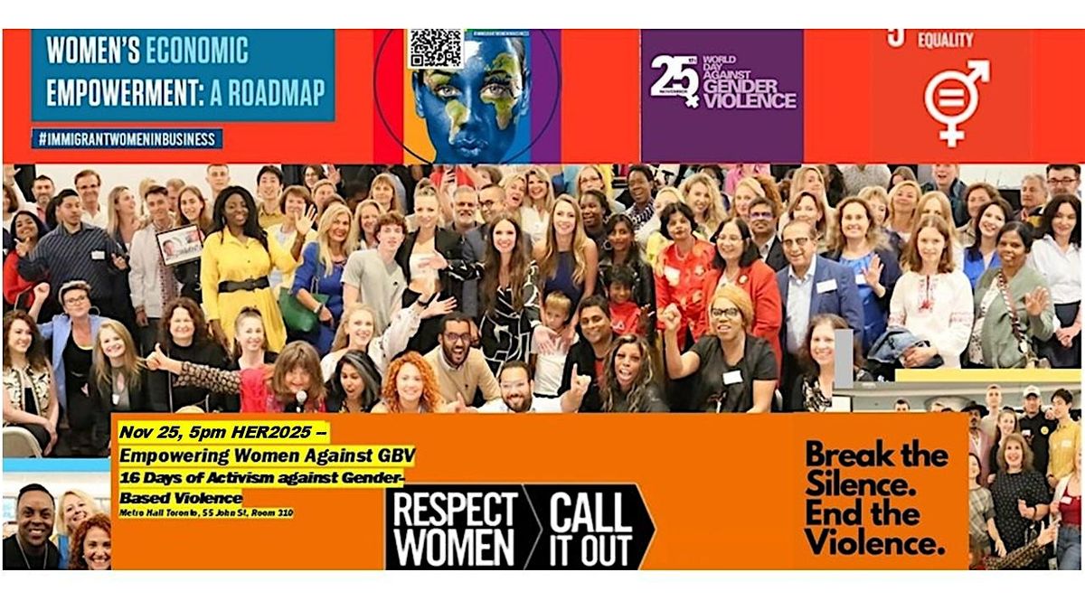 Women Empowerment Summit |  Unite Against Violence|  HeForShe, 25 November | Event in Toronto | AllEvents