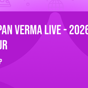 Sapan Verma Live - 2026 New Tour