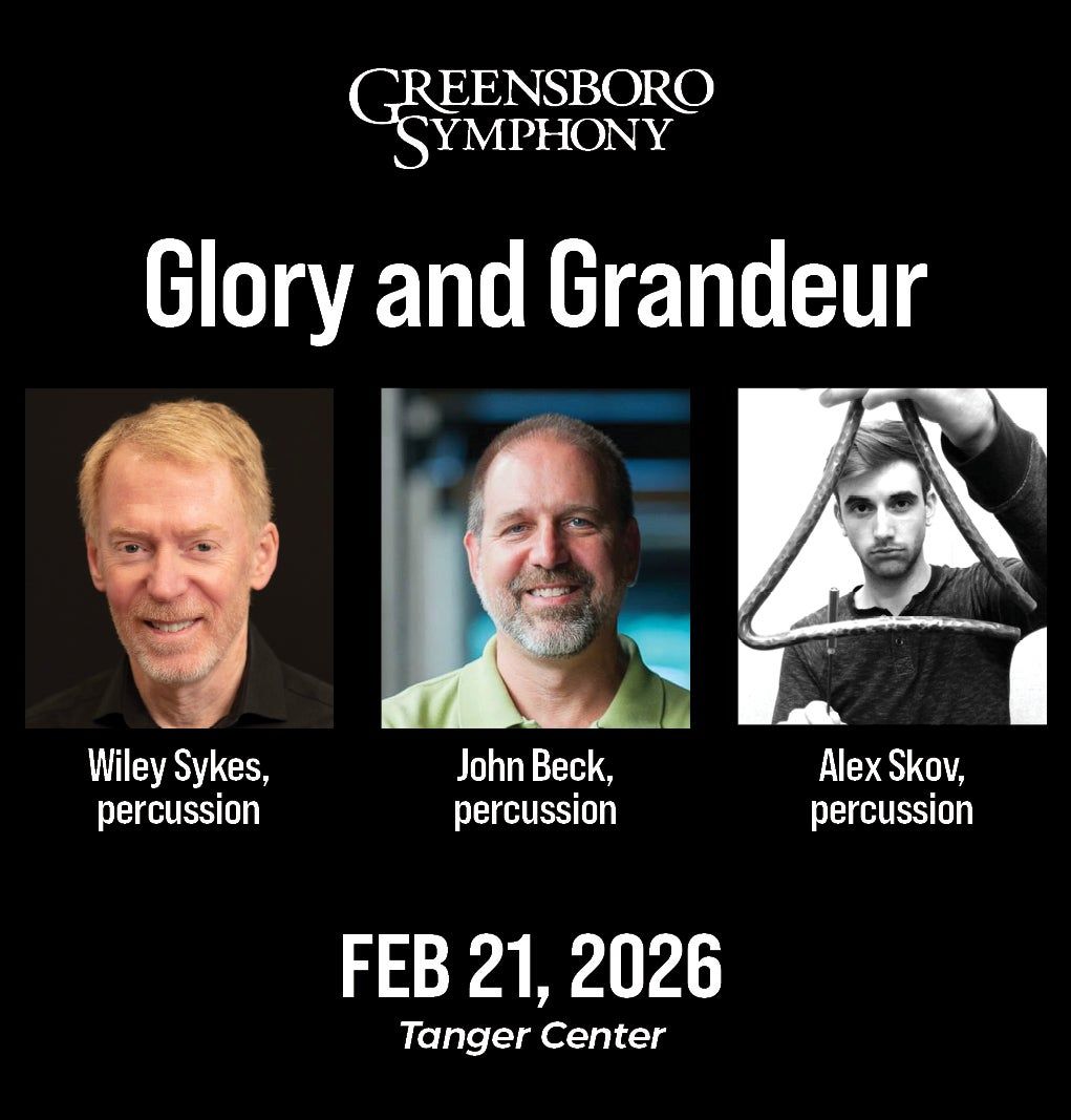 Greensboro Symphony Orchestra - Weve Got Rhythm at Steven Tanger Center for the Performing Arts, 21 February
