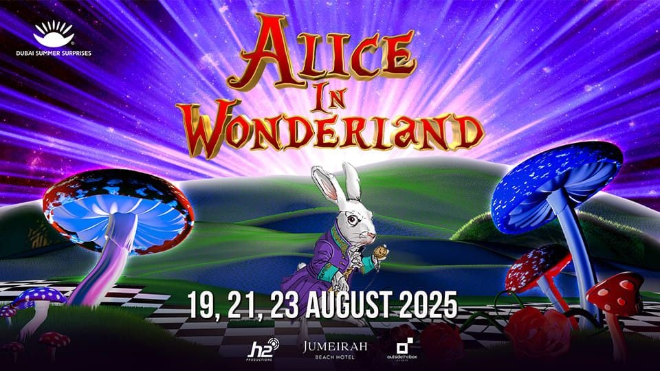 Alice in Wonderland at Jumeirah Beach Hotel, 21 August | Event in Dubai | AllEvents