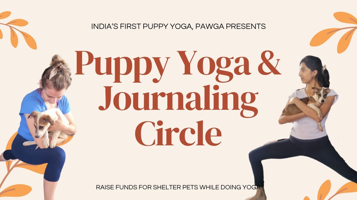 Pawga's Puppy Yoga + Journaling Circle at Good Move Studios